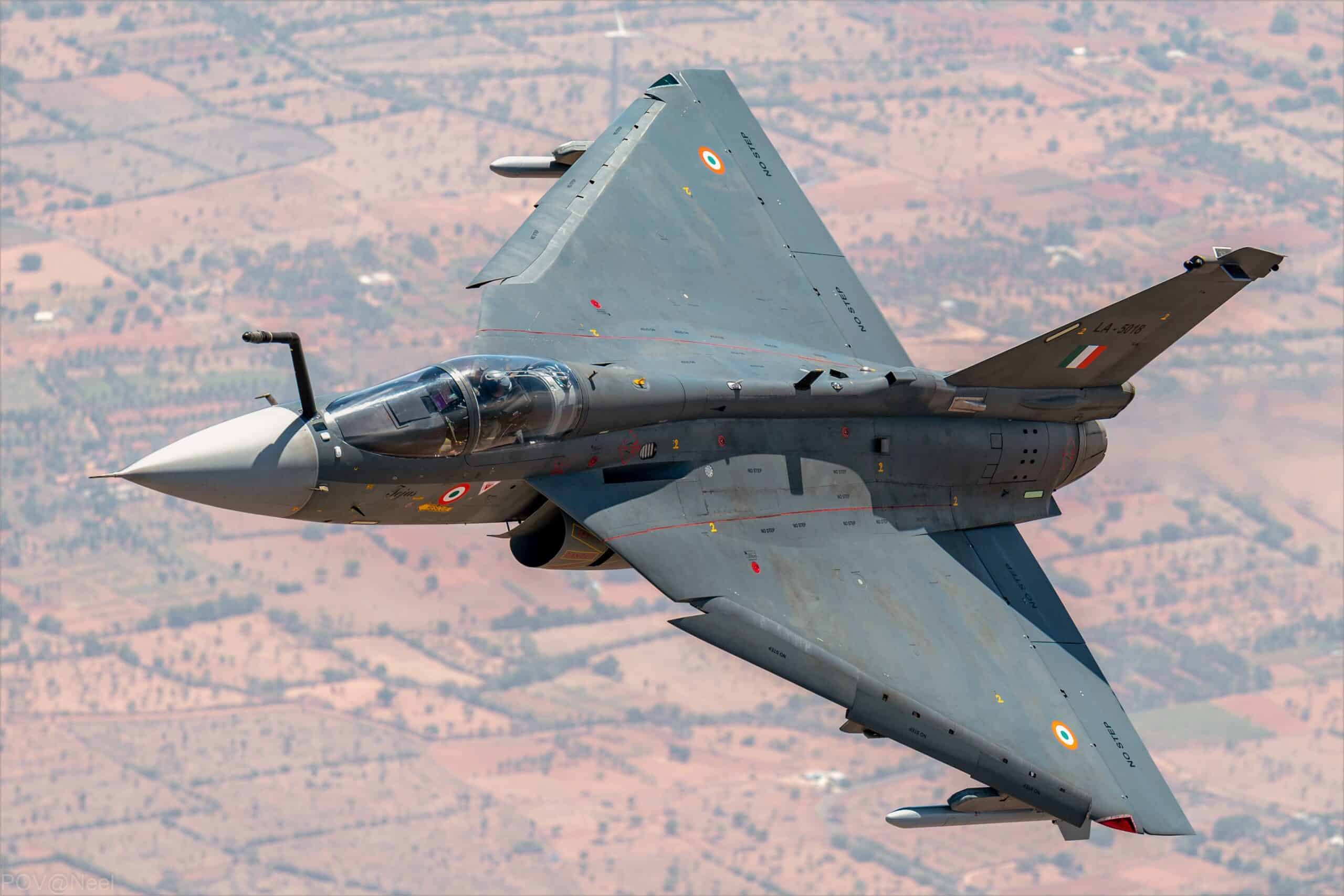 HAL fundamental analysis Tejas aircraft image